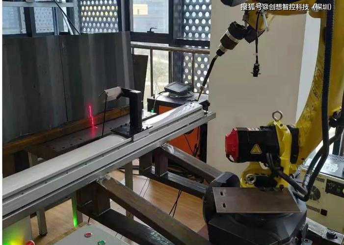 创想焊缝跟踪器助力波纹板焊接自动化进程